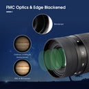 Ocular Svbony SV135 com zoom de 1,25" de 7 mm a 21 mm, design óptico totalmente multirrevestido, para usuários de óculos