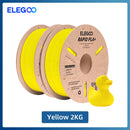 Filamento ELEGOO RAPID PLA+ de 1,75 mm, filamento para impressora 3D, suporta velocidade de impressão de 30-600 mm/s, compatível com a maioria das impressoras 3D FDM