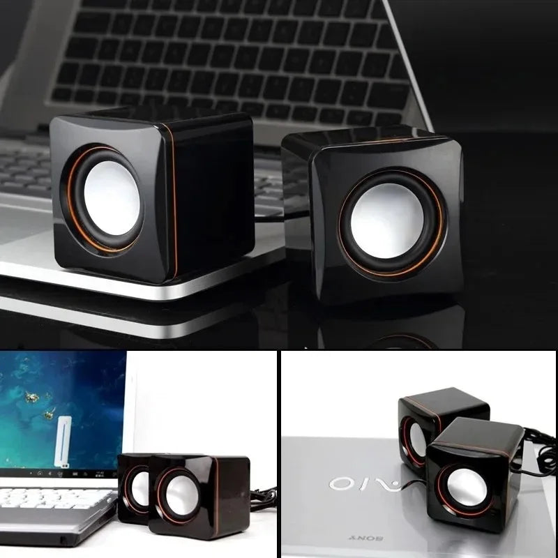 Alto-falante USB 6w Mini alto-falante 2.0 para laptop e computador