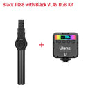 Tripé para celular Ulanzi TT88 de 1,44 m com braçadeira magnética e extensão remota sem fio para transmissão ao vivo e vlog