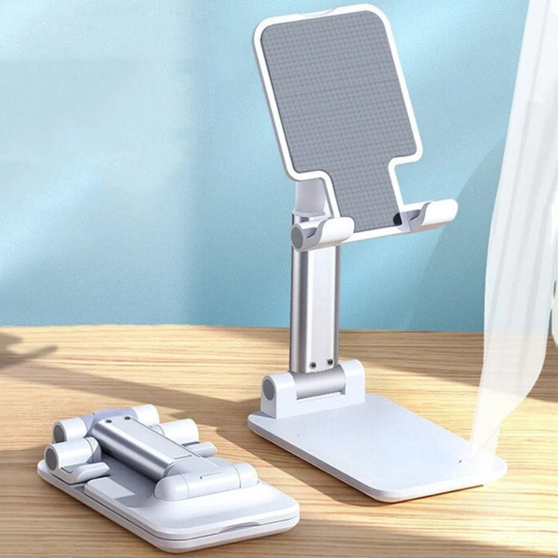 Suporte retrátil para smartphone, sofá dobrável, tablet, transmissão ao vivo, aula, suporte multifuncional para celular