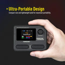 SONICAKE Pocket Master Brasil Versão em Inglês Amplificador para Guitarra e Baixo com Mais de 100 Efeitos em Pedais Multiefeitos Controle por Aplicativo Bateria Integrada