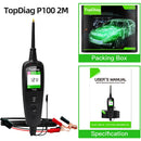 Kit de teste de circuito automotivo, testador de circuito de potência, testador de voltagem/resistência de carro, ferramenta de diagnóstico de sobrecarga/curto-circuito de 12/24 V