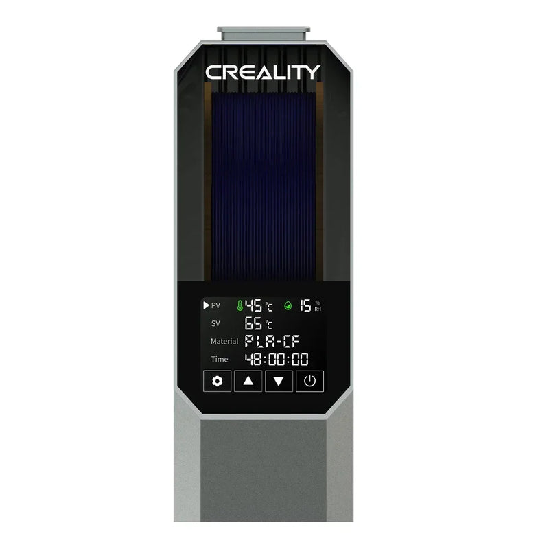 Caixa de secagem de filamentos Creality Space Pi, armazenamento de filamentos de 1 kg, aquecimento de ar quente de 360°, 0-48h, temperatura ajustável de 45°C a 70°C
