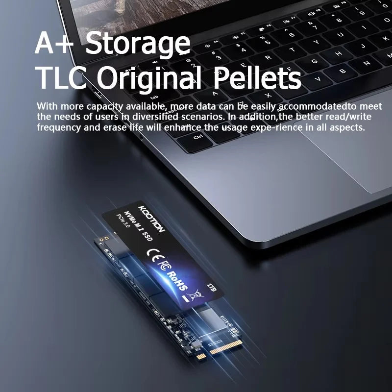 KOOTION X15 M.2 SSD 256 GB 512 GB 1 TB SSD Unidade de estado sólido M2 SSD M.2 NVMe PCIe Disco rígido interno para laptop Desktop MSI Dell HP