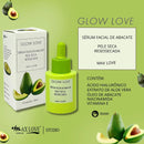 Kit Completo 5 Itens Linha Glow Love Abacate Max Love