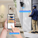 Câmera de segurança Wi-Fi 6MP e 4K inteligentes 360 Bluetooth