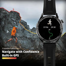 Smartwatch AIWR Peps 1R com tela AMOLED de 1,43 polegadas, compatível com Android e iOS, mostradores com IA, chat, GPT, resistência à água 5ATM e mais de 150 esportes.