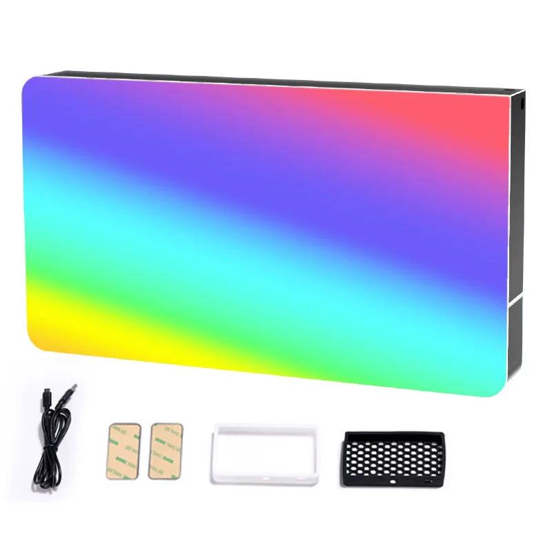 Ulanzi LT002 Painel de luz LED de bolso de 7 polegadas RGB CRI 95+ 2500-9000K com favo de mel 4000mAh Luzes para câmera fotográfica