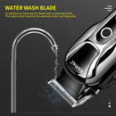 Maquina de Cortar Cabelo Elétrico Profissional Kemei KM-1990 com Display LED