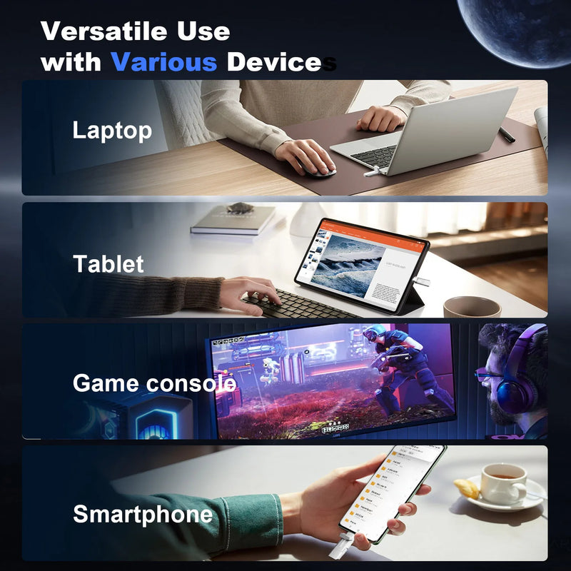 Pen drive USB 3.2 de estado sólido KOOTION U54 450 MB/s de alta velocidade 512 GB 256 GB 128 GB USB tipo C Flash Drive OTG Memory Stick