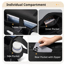 Bolsa tiracolo Ulanzi BC08 com capacidade de 9L, à prova de respingos, universal, para fotografia, bolsa transversal para câmera DSLR, organizador de viagens ao ar livre