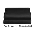 Cenário de tela verde Chromakey grande portátil com suporte para fotografia, sistema de suporte para gravação de vídeo e foto 240x400 cm