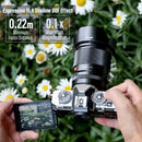 Lente VILTROX 13mm f1.4 para Sony E Fuji X Mount, abertura ampla de F1.4, foco automático, ultra grande angular, para câmeras APS-C e Vlogs.