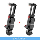 Ulanzi ST-06S Suporte de celular para filmagem vertical DSLR Câmera Monitor Tripé Braçadeira para smartphone Vídeo Vlog