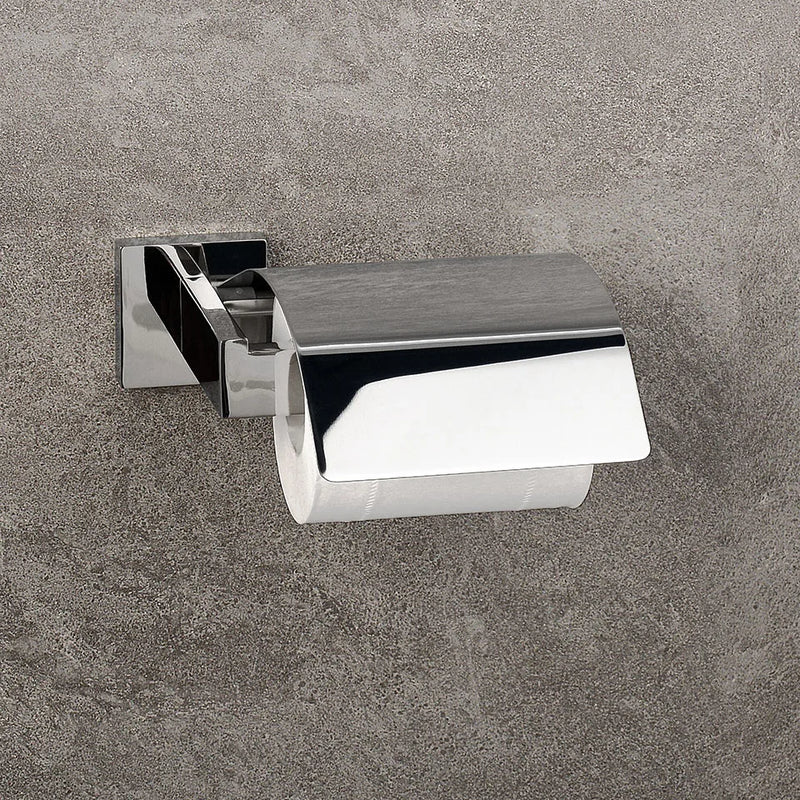 Acessórios para banheiro em aço inoxidável, espelho, cromado, polido, toalheiro, suporte para papel higiênico, barra de toalha, gancho, acessórios para banheiro