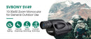 SVBONY Monoculars SV49 13/10-30X50 Telescope Professional Powerful Spyglass For Tourism Camping Gifts For Teenagers