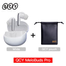 Fones de ouvido QCY MeloBuds Pro ANC Bluetooth 5.3 sem fio 46dB híbrido ANC Hi-Res LDAC fones de ouvido 6 microfones 34h detecção intra-auricular