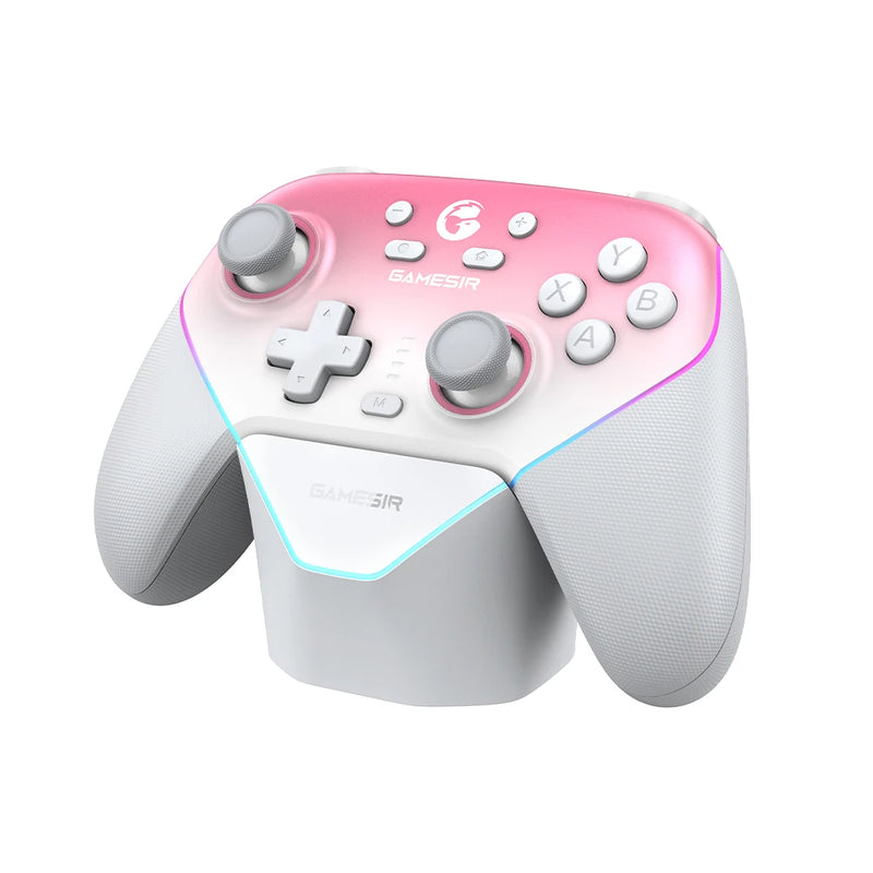 Controle sem fio GameSir Super Nova Switch com dock de carregamento, joystick de PC com efeito Hall para Nintendo Switch 2, iPhone e Android