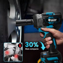 Conjunto de chaves elétricas sem escova EGOD de 1/2'' de alta potência, 500 N.M, para remoção de pneus soltos, ferramentas elétricas para reparo de pneus de carro, para bateria Makita de 18 V