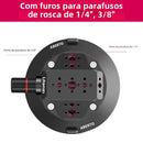 Ulanzi Car Phone Action Camera Holder Hand Pump Suction Cup 360° Adjustable 1/4" for GoPro for Insta360 DJI Action Smart Phone