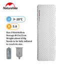 Colchonete Inflável Naturehike 3.2/4.6/5.8/6.5/8.8 R Value Ultraleve Camping Colchonete Inflável para Área Externa Colchonete À Prova de Umidade
