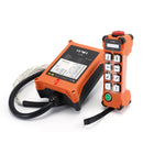 Controle remoto sem fio HENJEL H108 para guindaste de cauda de aeronave industrial com 8 teclas e velocidade única.