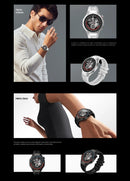 Relógio AURAFIT 2025, 1,43 Amoled, à prova d'água 3ATM, mais de 150 modos esportivos, monitoramento de saúde, Android e IOS