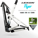 Quadro de carbono LEXON FLYER XC 29er 2215g Suspensão total Curso de 120mm Trava remota Boost Suporte para canote retrátil 15 17 19 21 polegadas