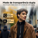 Fones de ouvido QCY MeloBuds Pro ANC Bluetooth 5.3 sem fio 46dB híbrido ANC Hi-Res LDAC fones de ouvido 6 microfones 34h detecção intra-auricular