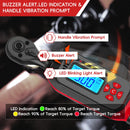 Chave de torque digital ajustável de 0,6 a 340 N.m, precisão de 2%, com alerta LED/sonoro para carros, motos e motocicletas.