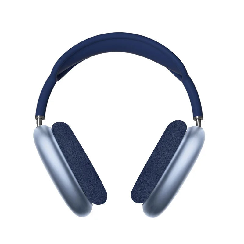 Fones de ouvido Bluetooth, head mounted gaming estéreo sem fio com microfone