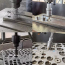 8 peças/conjunto de brocas de 16-35 mm para serra copo TCT de metal com ponta de carboneto e broca de núcleo de metal com caixa