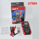 UNI-T UT89XD UT89X Multímetro Digital Profissional True RMS 20A Corrente AC DC Voltímetro Capacitância Resistência Testador Automático