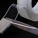 Fita Nano impermeável reutilizável transparente, fita dupla face Traceless, nenhum traço, fita para casa limpa, 3 m, 5m