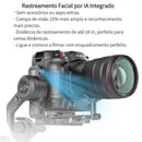 Estabilizador de gimbal oficial FeiyuTech SCORP C2 para câmeras DSLR e mirrorless com rastreamento de IA para filmagens verticais, capacidade de carga de 3,5 kg.