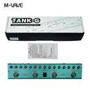 Pedal multiefeitos Tank-G recarregável, com 36 presets, 9 slots para pré-amplificadores, 8 slots para gabinetes IR e 3 efeitos de modulação/delay/reverb.