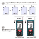 fita métrica a laser Telêmetro X5 Medidor de distância a laser digital