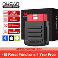 Ferramentas de diagnóstico automotivo MUCAR BT200 OBD2 Bluetooth Wifi Scanner para todos os carros Auto Testador OBD2 15 Redefinições de diagnóstico