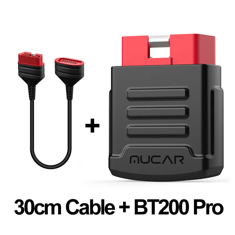 MUCAR BT200 Bluetooth Automotive Obd2 Scanner for Auto Full System Diagnostic Tools Oil SAS Scan EOBD Diagnosis O2 Sensor Tester