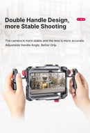 Capa protetora universal para smartphone Ulanzi Lino com alça lateral para iPhone 16, 15, 14, 13, 12 Pro Max, Samsung, Xiaomi e OPPO