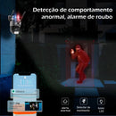 Câmera de segurança Icsee IP sem fio Wi-Fi HD 6MP 4K, ultra HD à prova d'água e prova de poeira