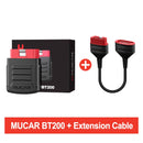 Ferramentas de diagnóstico automotivo MUCAR BT200 OBD2 Bluetooth Wifi Scanner para todos os carros Auto Testador OBD2 15 Redefinições de diagnóstico