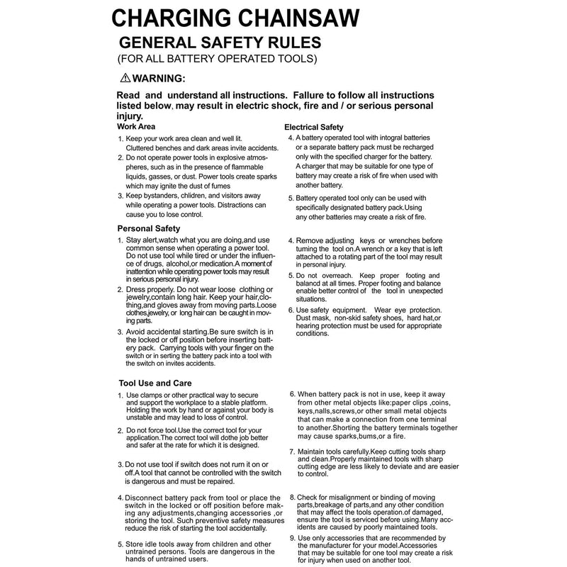 Motosserra KKMOON 21V 4/6/8 polegadas Serra elétrica de corrente sem fio Serra de poda portátil Serra elétrica portátil para marcenaria Ferramenta de corte