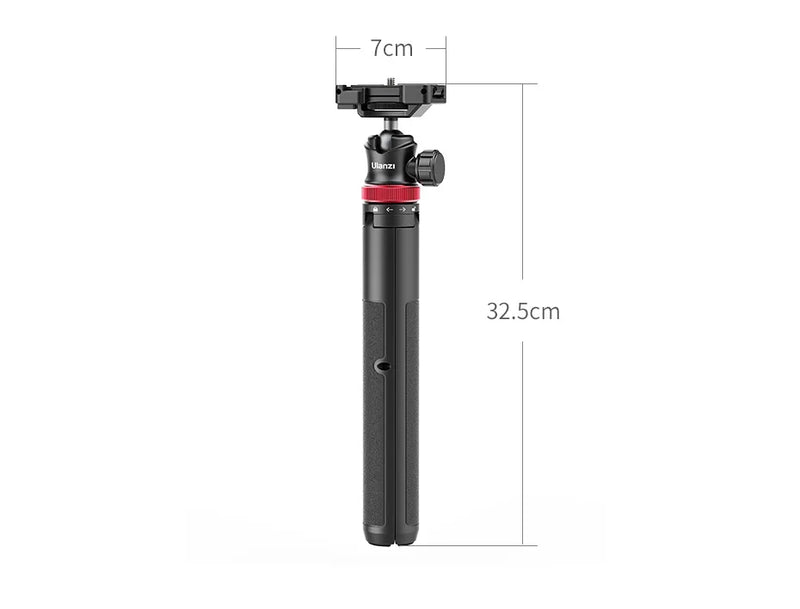 Ulanzi MT-44 Tripé extensível para selfies e vlogs com suporte para celular, câmera DSLR, vídeo, vlog e transmissão ao vivo