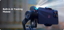 Kit Gimbal Tudo-em-Um FeiyuTech SCORP Mini-3 com Rastreamento Inteligente por IA Integrado, Suporta até 2,0 kg, para Câmeras de Ação Mirrorless e Smartphones
