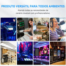 Isolador de áudio VEDO GX200, mixer de dois canais com entrada XLR de 6,5 mm, filtro de terra comum para microfone e redução de ruído.