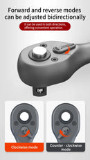 Chave de torque digital ajustável de 0,6 a 340 N.m, precisão de 2%, com alerta LED/sonoro para carros, motos e motocicletas.