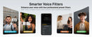 Maono Wave T5 Microfone de lapela sem fio Noise Cancellation for Video Recording Streaming fit for Phones Camera