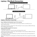 Monitor portátil de 15,6 polegadas FHD IPS 300cd/m² USB-C HDMI para jogos em PC/PS3/4/5/Switch/Xbox/Laptop/Mini PC/Celular